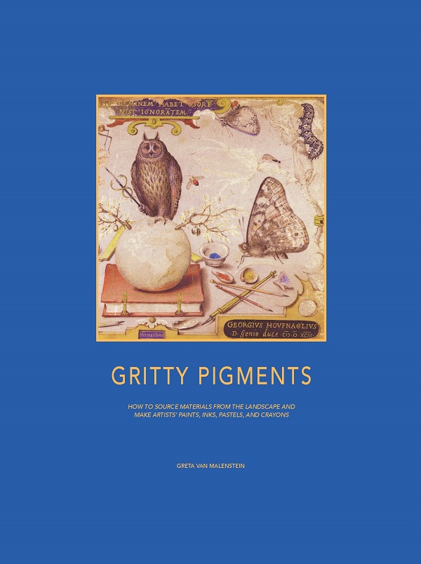 The front cover of the Gritty Pigments book